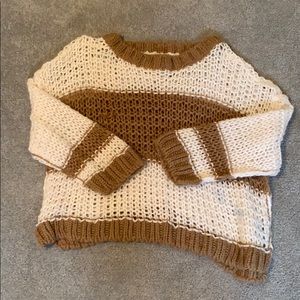 Crocheted sweater